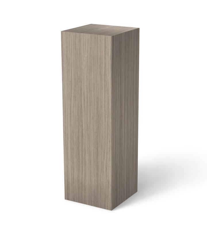 Grey Pedestal, Retail Display Pedestal