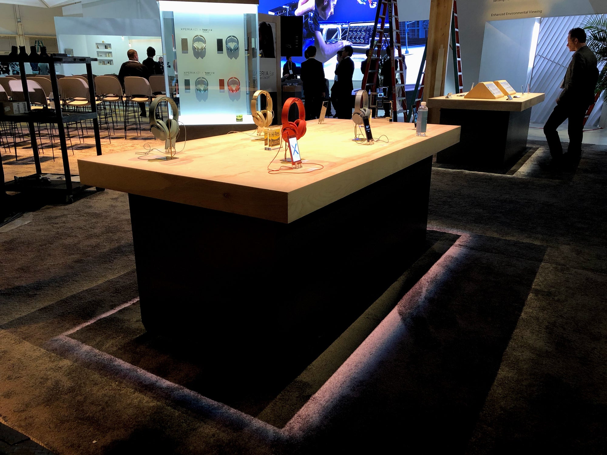 Sony CES Booth Tables