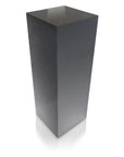 Black Gloss Laminate Pedestal 11-1/2" x 11-1/2" 24" -- – Pedestal Source